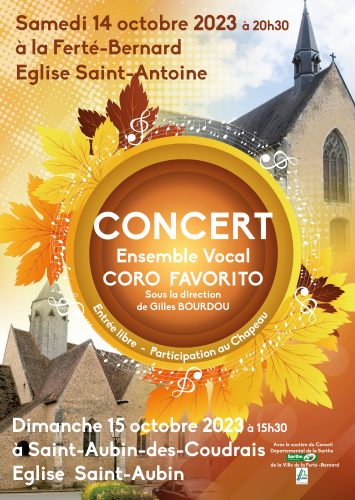 Concert de l’ensemble vocal « Coro Favorito »