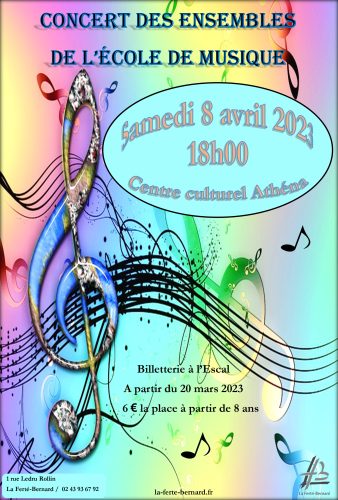 Concert des ensembles de l’école de musique