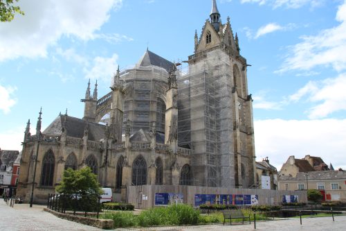 Visite du chantier de l’église Notre-Dame des Marais