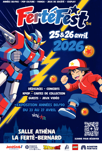 Ferté’Fest, la pop culture à l’honneur